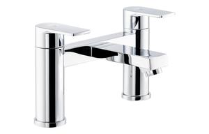 Abode Aquip Deck Mounted Bath Filler - Chrome